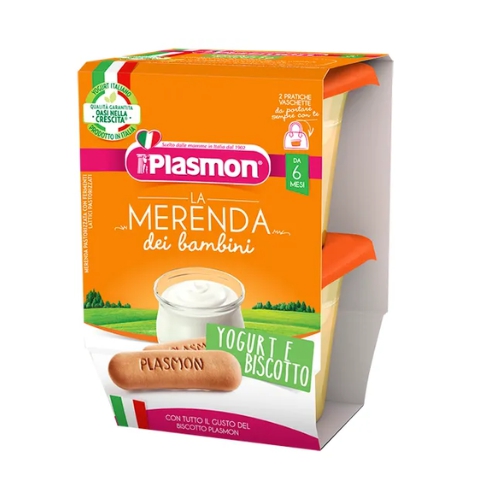 Plasmon Merenda Yogurt Biscotti 2x120g