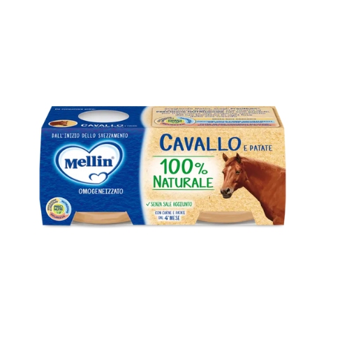 Mellin Omogeneizzato di Cavallo 2 x 120 g