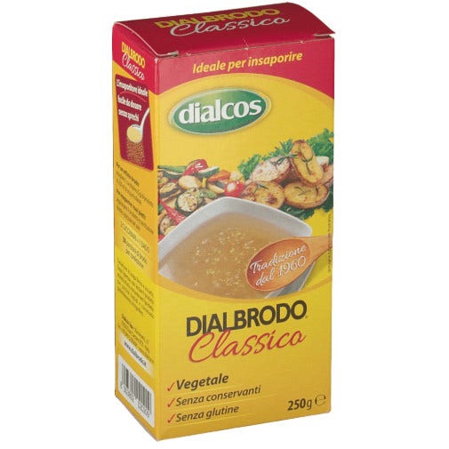 Dialbrodo Classico Preparato Granulare Per Brodo Vegetale 250 g