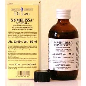 Di Leo Sonno Herb S6 Melissa Soluzione Idroalcolica 50 ml