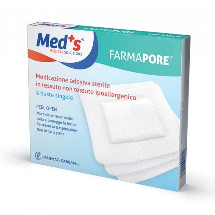 Med s Medicazione Autoadesiva Sterile 15 x 15 cm 5 Pezzi