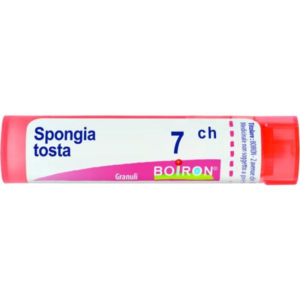  Boiron Spongia Tosta 7CH Granuli Tubo