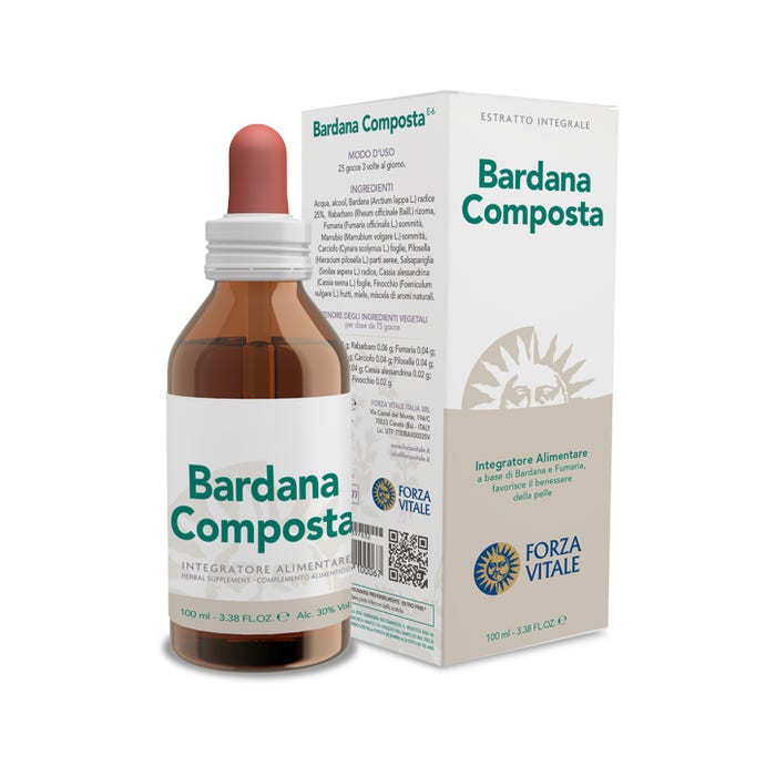 Ecosol Bardana Compositum Integratore Gocce 100 ml