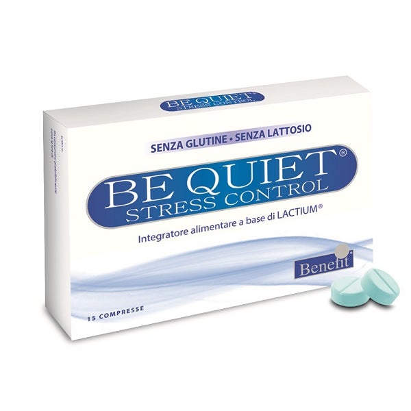 Be Quiet Stress Control Integratore Contro lo Stress 15 Compresse