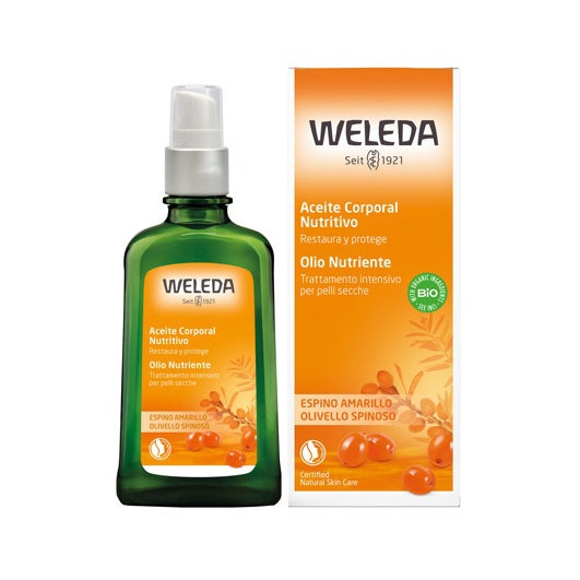 Weleda Olivello Spinoso Olio Trattante Rivitalizzante Corpo 100 ml