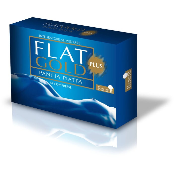 Flat Gold Plus Integratore Pancia Piatta 24 Compresse