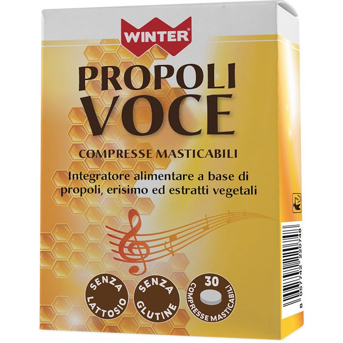 Winter Propoli Voce 30 Compresse Masticabili