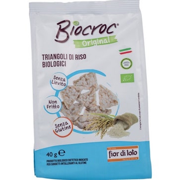 Biocroc Triangoli Di Riso Bio 40g