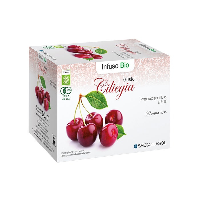 Specchiasol Infuso Bio Gusto Ciliegia 20 Bustine