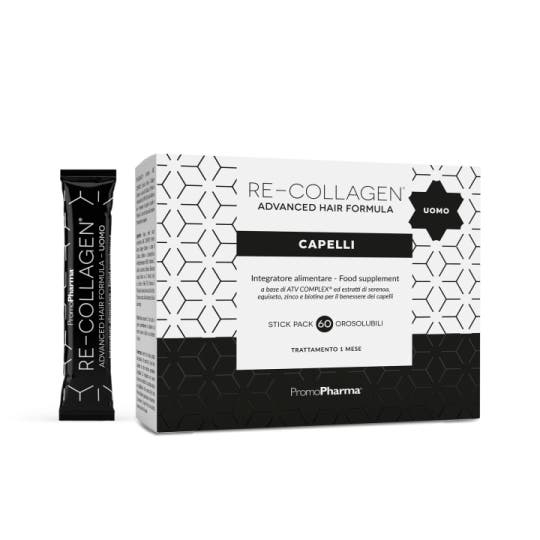 Re-Collagen Advanced Hair Formula Uomo 60 Stick