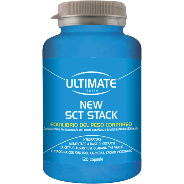 Ultimate Italia Sct Stack Integratore Metabolismo Brucia Calorie 120 Capsule