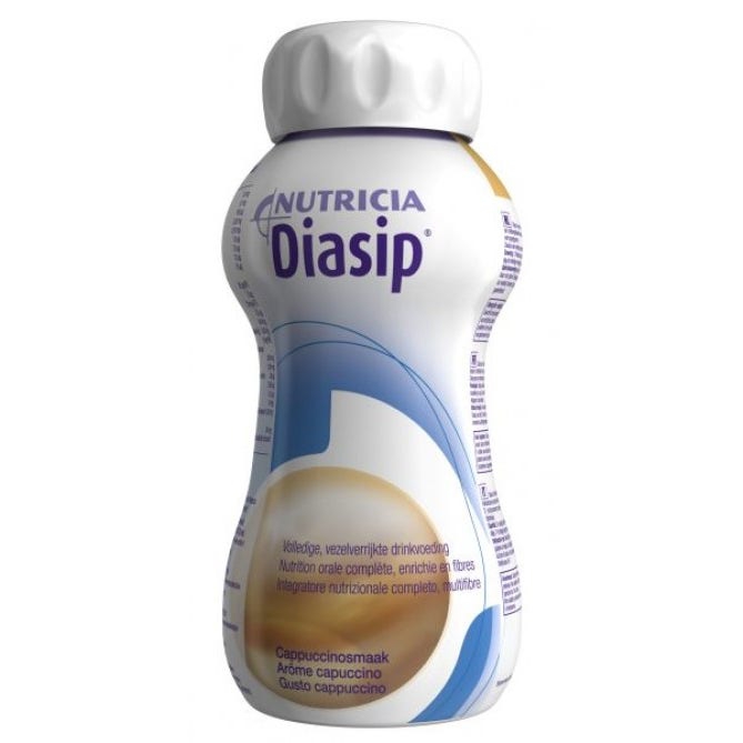 Diasip Integratore Per Diabetici Gusto Cappuccino 4x200 ml