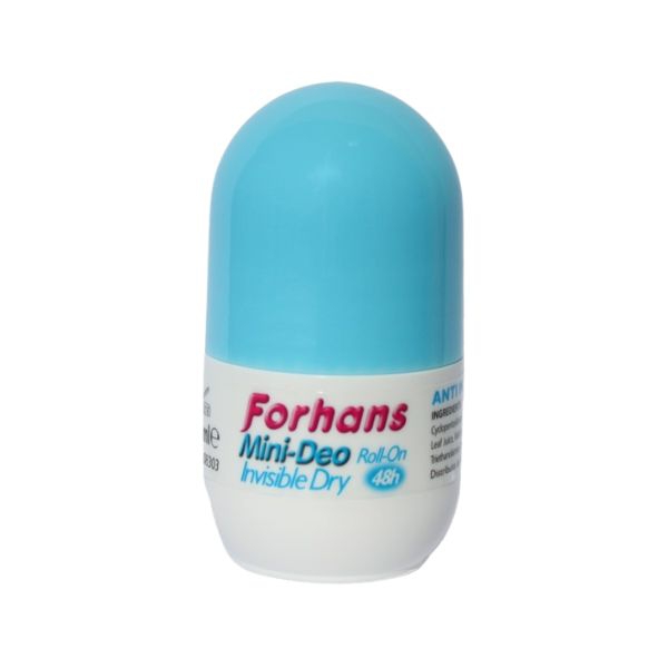 Forhans Mini Deodorante Roll On Invisible Dry 20ml