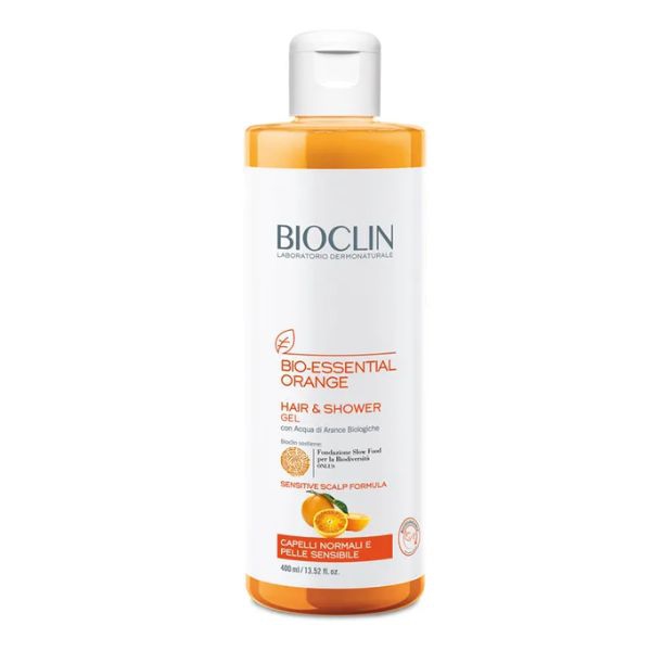 Bioclin Bio-Essential Orange Hair & Shower Gel Detergente 400 ml