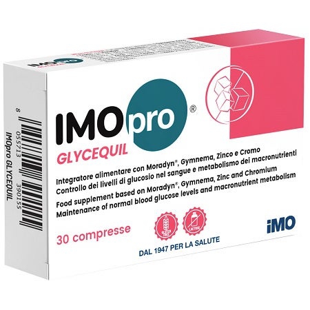 Imopro Glycequil Integratore Per il Controllo dei Livelli di Glucosio 30 Compres