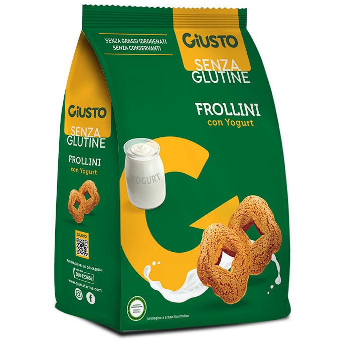 Giusto Senza Glutine Frollini Con Yogurt 250g