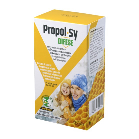 Propol Sy-Difese Integratore Difese Immunitarie 14 Stick Pack