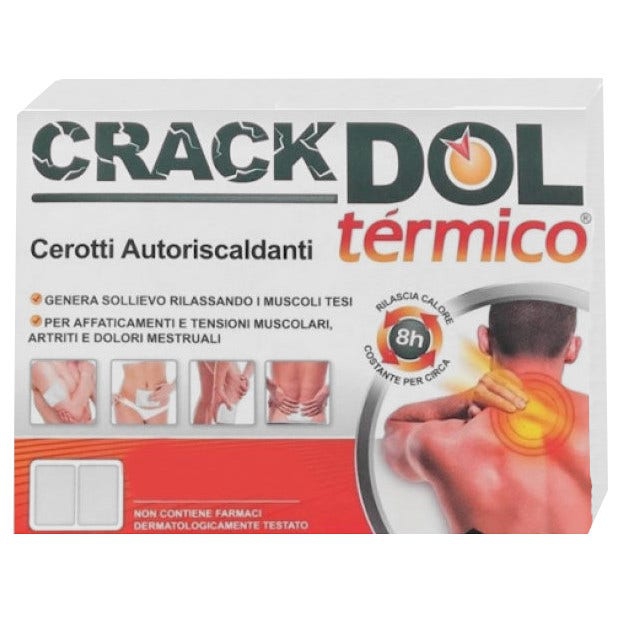 Crackdol Termico Cerotto Autoriscaldante 6 Pezzi