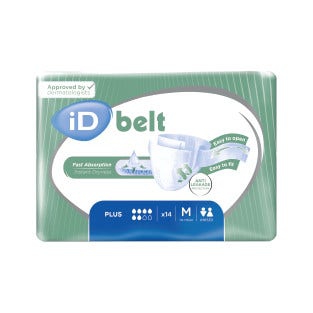 Id Belt Plus Pannolone Per Incontinenza Taglia Media N1 14 Pezzi