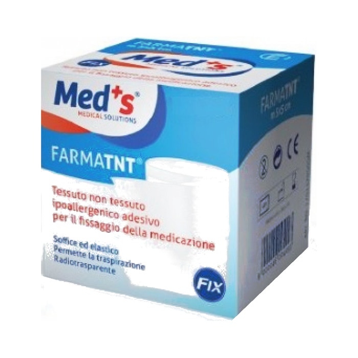 Meds Farmatnt Cerotto Ipoallergenico Adesivo Tessuto Non Tessuto Fix 500x15cm