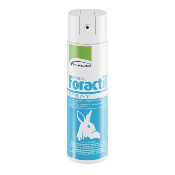  Spray Neoforactyl, trattamento specifico per la cura e l igiene dei conigli.