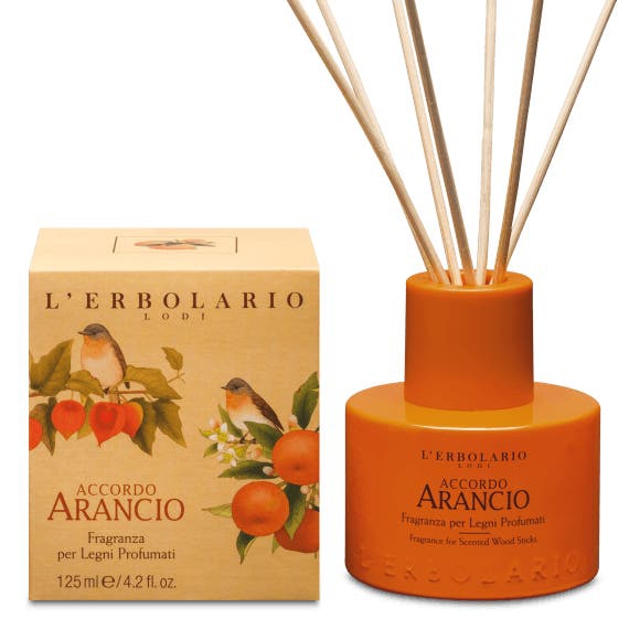 L'Erbolario Fragranza per Legni Profumati Accordo Arancio 125ml