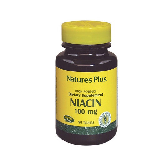 Nature s Plus Niacina Vitamina B3 Integratore 90 Tavolette