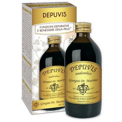 Dr. Giorgini Depuvis Liquido Analcolico Integratore Depurativo 200 ml