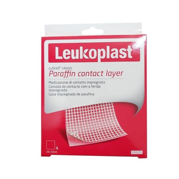 Leukoplast Cuticell Classic Garze In Cotone 10x10cm 5 Pezzi