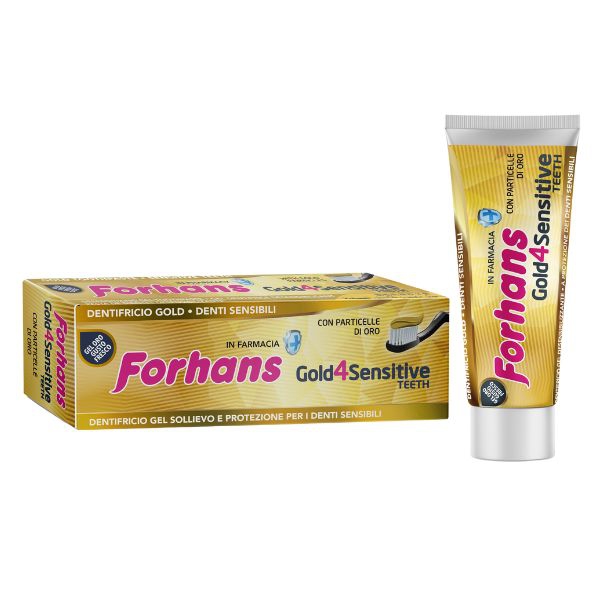 Forhans Dentifricio Gold 4 White 75 ml