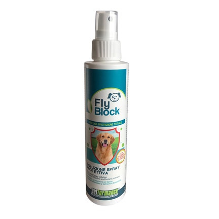 Petformance Flyblock Soluzione Spray Protettiva Antipulci Per Cani 150ml