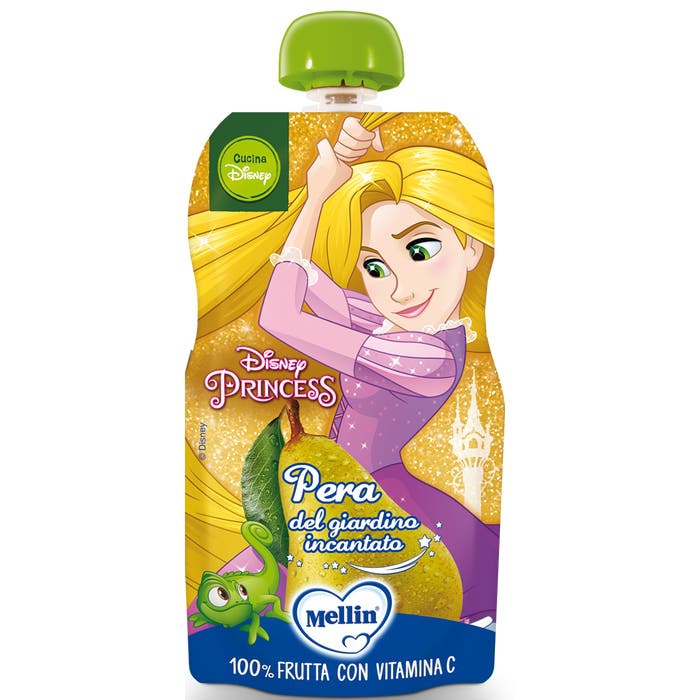 Mellin Merenda Pouch Disney Pera 110g