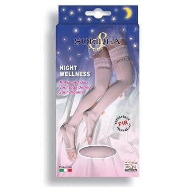 Solidea Night Wellness Calze Compressive Colore Nero Taglia 1 S