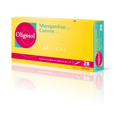 Oligosol Labcatal Nutrition Manganese Rame 28 Fiale