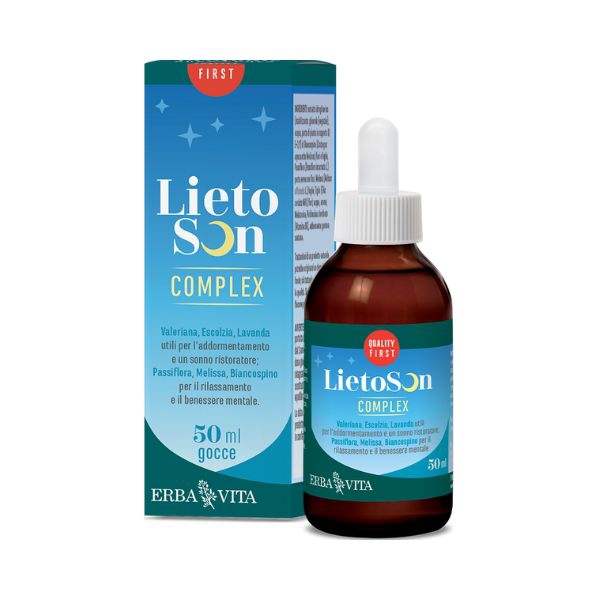 Erba Vita Lietoson Gocce Integratore per il Riposo Notturo 50 ml