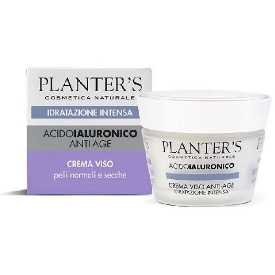 Planter's Acido Ialuronico Crema Viso Anti-age Superidratante 50ml