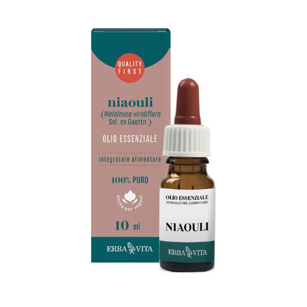 Erba Vita Niaouli Olio Essenziale 100% Puro 10 ml