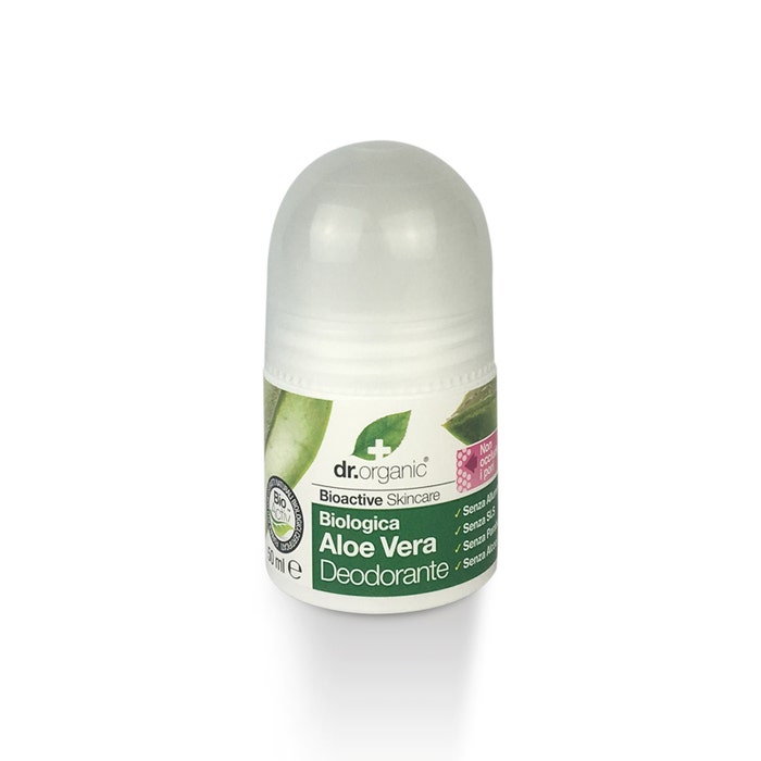 Dr. Organic Aloe Vera Deodorante Roll-on Antibatterico 50 ml