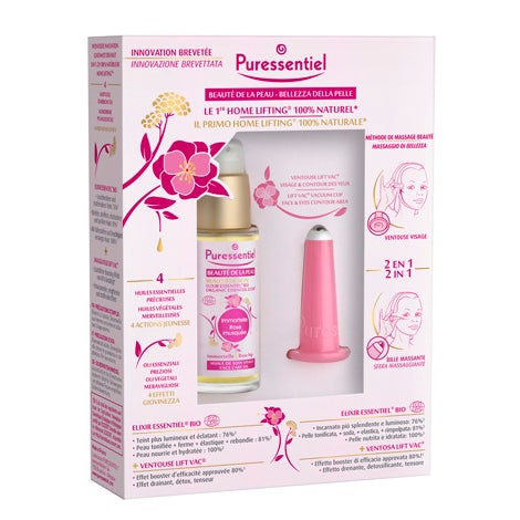 Puressentiel Cofanetto Home Lifting Bio Elixir 30 Ml + Ventosa