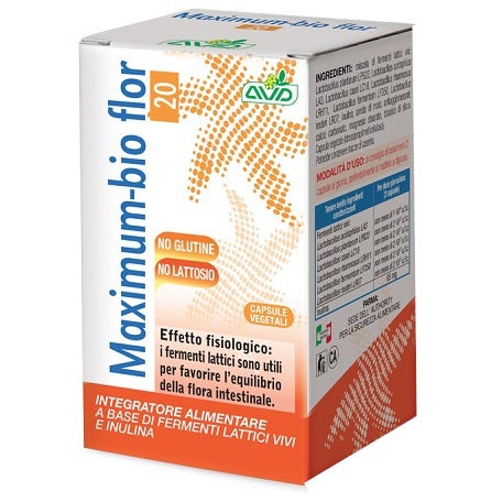 Maximum Bio Flor 20 Integratore Alimentare 40 Capsule