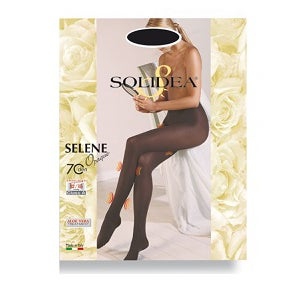 Solidea Selene Opaque 70 DEN Collant Compressivo Colore Nero Taglia 4