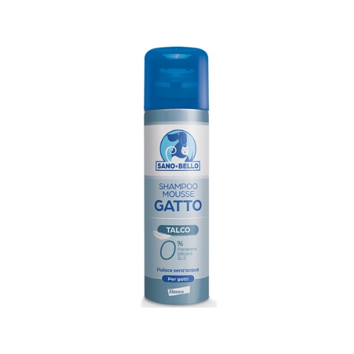 Sano&Bello Shampoo Mousse A Secco Per Gatti 200 ml