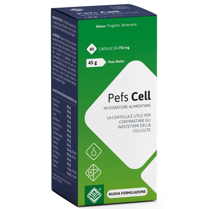 Pefs Cell Integratore 60 Capsule Vegetali