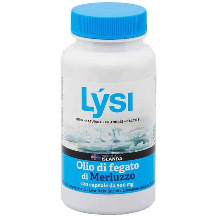 Ideale Islandese Olio di Fegato di Merluzzo 120 Capsule