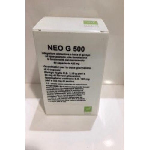 Oti Neo G 500 Integratore Per Il Microcircolo 60 Capsule