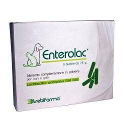 Trebifarma Enterolac Buste Regolatore Flora Intestinale Cani E Gatti 8 Bustine