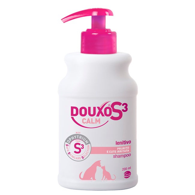 Douxo S3 Calm Shampoo Lenitivo Per Cani E Gatti 200ml