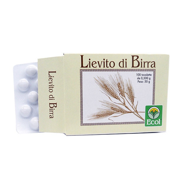 Ecol Lievito di Birra 100 Tavolette