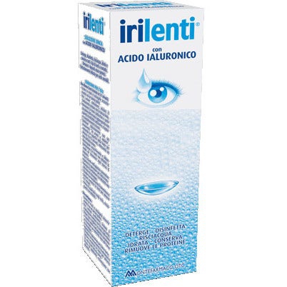 SOLUZIONE UNICA PER LENTI A CONTATTO IRILENTI CON ACIDO IALURONICO