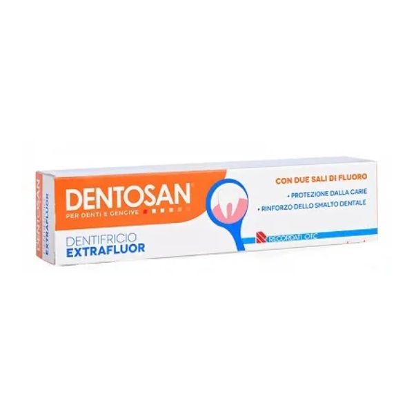 Dentosan Dentifricio Extrafluor per Denti e Gengive 75 ml